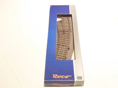 Roco HO 42558 1x Bogenweiche links R2 und R3 grau OVP1 - Bild 1 von 2