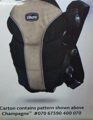 Portabebés Chicco Ultrasoft, Champagne Foto 1 de 4