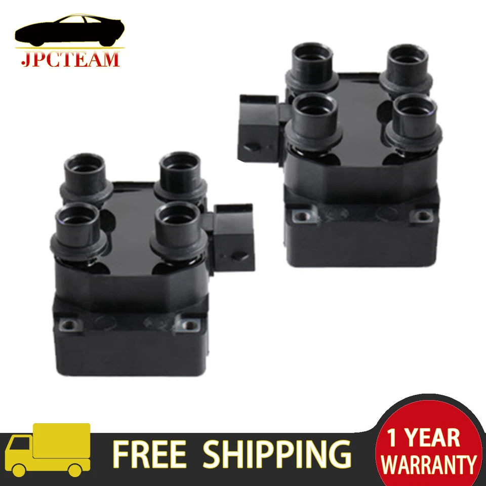 Par de bobinas de encendido para Ford F150 E150 Explorer Mercury Grand Marquis Mazda 626 Foto 1 de 1
