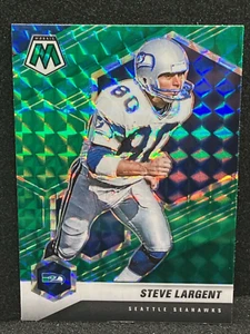 Steve Largent 2021 NFL Mosaic CAMO GREEN PRIZM Card SEAHAWKS #180 - Picture 1 of 1
