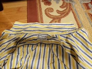 Burberry SHIRT Yellow Stripes 16/34 - Picture 1 of 4