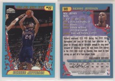 2001-02 Topps Chrome Refractor Richard Jefferson #141 Rookie RC