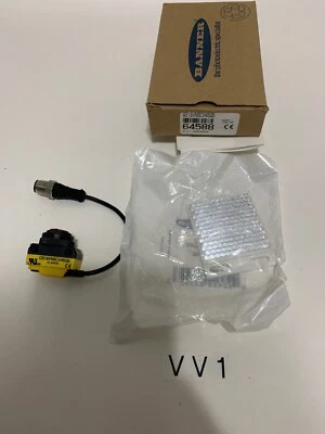 New BANNER ENGINEERING QS18VN6CV45Q5 Photoelectric Sensor Part 64588 Warranty - Image 1 of 3