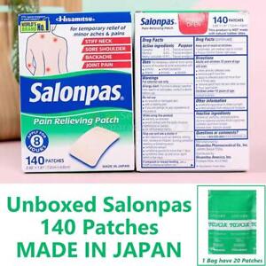 Salonpas 140 Patches 4.2cm X 6.5cm From Japan