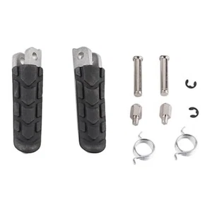 Aluminum Front Footrest Foot Pegs For Honda CB400 V-TEC 1999-2010 CB1300 03-12 - Picture 1 of 3