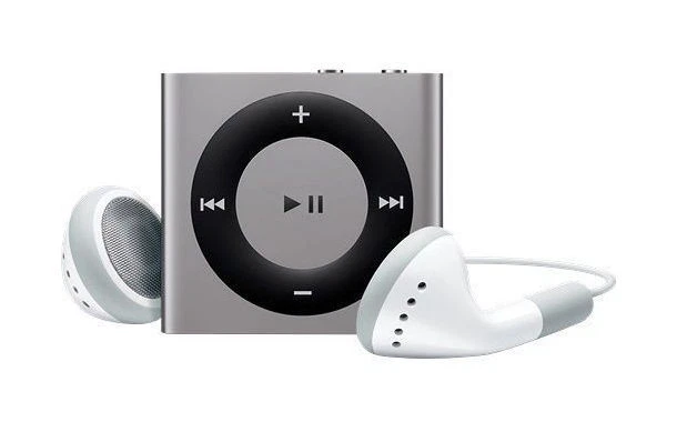 Apple iPod Shuffle - 4. Generation & Silber, 2 GB