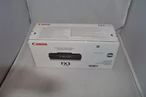 OEM Canon FX3 Schwarz Tonerkassette 1557A002(92) BA Original Neu Versiegelt 2013 - Bild 1 von 4