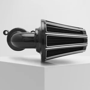 Gauge Cone Air Cleaner filter for harley Sportster XL IRON 883 XL1200N Nightster - Picture 1 of 11