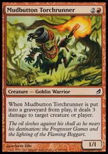 Magic the Gathering MTG Mudbutton Torchrunner (185) Lorwyn   LP