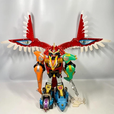 Gaoranger DX GAO ICARUS Power Rangers Wild Force Isis Megazord zord JAPAN 6 Junk Cover