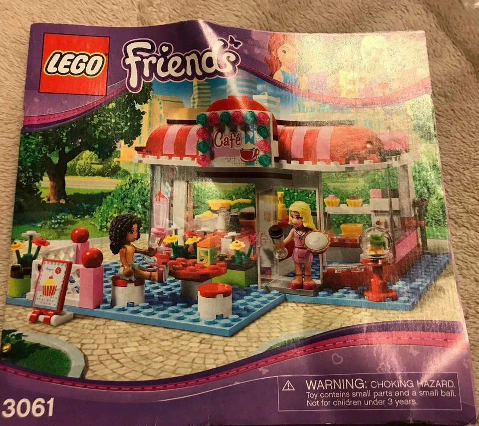 LEG0 Instructions ONLY NO Bricks Friends 3061 - Image 1 of 1