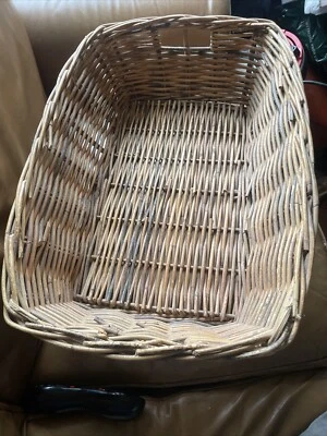Bins  WILLOW WICKER STORAGE LOGS 24 X 16 X 6” - Image 1 of 4