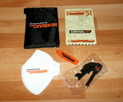 Tom Clancy's The Division Very Rare survival kit Xbox One PS4 Ubisoft - Bild 1 von 4