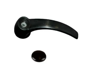 T25 Transporter Sliding Door Interior Handle With Cap Cover Type 25 Van in Black - Picture 1 of 1
