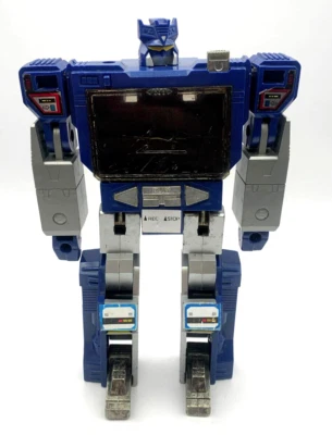 Soundwave Action Figure Transformers G1 1983 Cassette Player Vintage Takara READ - Image 1 of 4