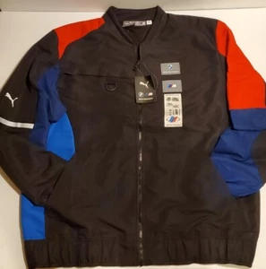 Puma Men's Size XL Blue BMW M Motorsport Street Motorsport Jacket 531129-04 F - Picture 1 of 6