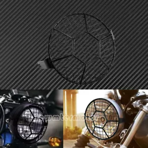 Cubierta de rejilla de malla de malla para rejilla de 6,5" para faros delanteros de motocicleta apto para XL883 - Imagen 1 de 10