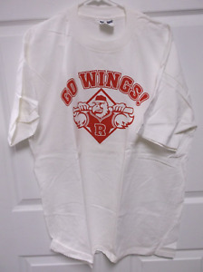 ROCHESTER RED WINGS White T-Shirt Short Sleeve Size XL SGA