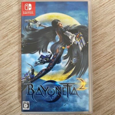 BAYONETTA 2 Nintendo Switch Used Japan Import 2018 Boxed Action Game Region Free - Image 1 of 3
