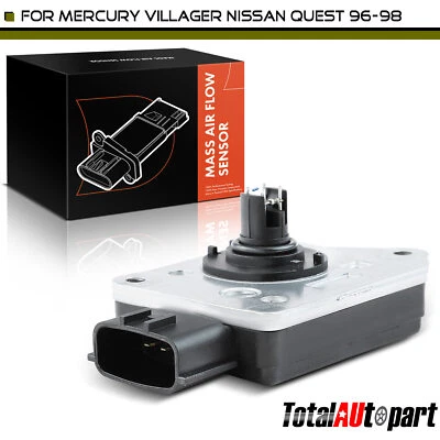 Mass Air Flow Sensor for Mercury Villager Nissan Quest 1996-1998 V6 3.0L Sensor - Image 1 of 4