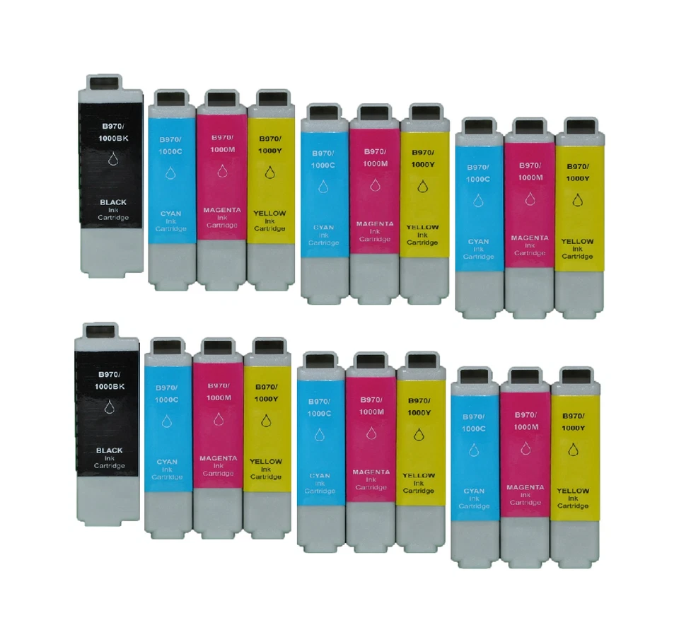 20 PATRONEN FÜR BROTHER DCP-130C 135C 150C 153C 155C 157C ersetzt LC1000 LC970 - Bild 1 von 1