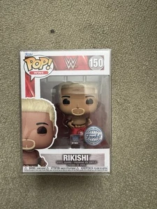 WWE Funko POP Rikishi #150 con protector Pop WWF AEW - Imagen 1 de 1