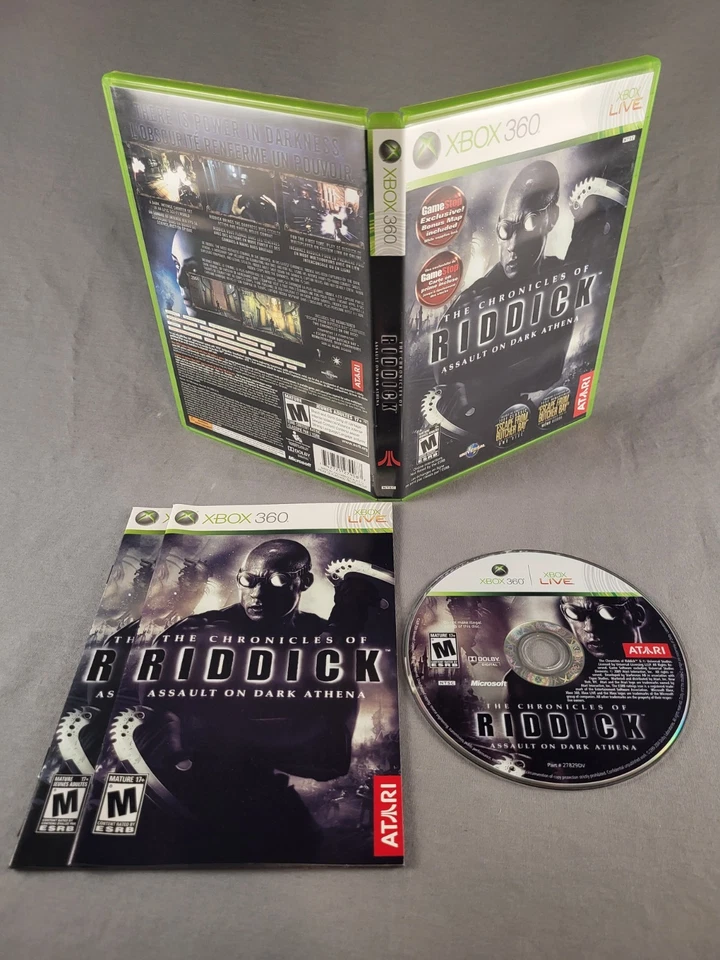 The Chronicles of Riddick: Assault on Dark Athena, Xbox 360, Complete! - Image 1 of 1