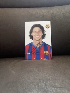 Zlatan IBRAHIMOVIC - FC Barcelona - Repro Autogramm 10.5x14.8 - Bild 1 von 1