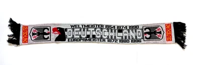 Deutschland 1954 1974 1990 Fanschal Schal Fussball Football EM WM Germany #246 - Bild 1 von 2