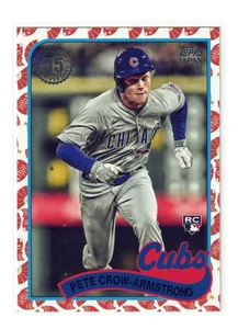 2024 Topps Japan Pete Crow-Armstrong RC Koi Fish SP #89J-40 Cubs MLB 1989 Rookie - Picture 1 of 2