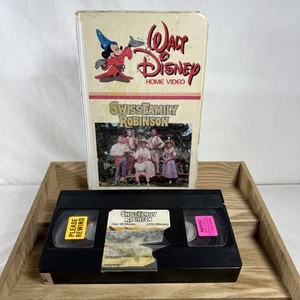 Walt Disney Home Video Swiss Family Robinson Vintage VHS NTSC Clamshell - Picture 1 of 11