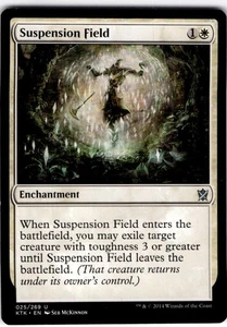 MTG Suspension Field Khans of Tarkir Uncommon #25 - Picture 1 of 2