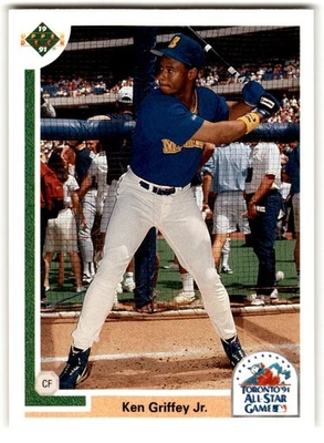Ken Griffey Jr. 1991 Upper Deck Final Edition #87F Seattle Mariners - Image 1 of 2