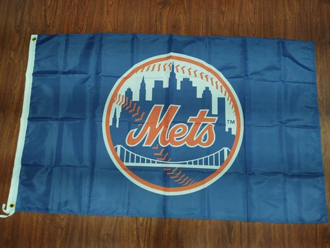 New York Mets 3x5 Blue Flag. US seller. Free shipping within the US!!! Cover