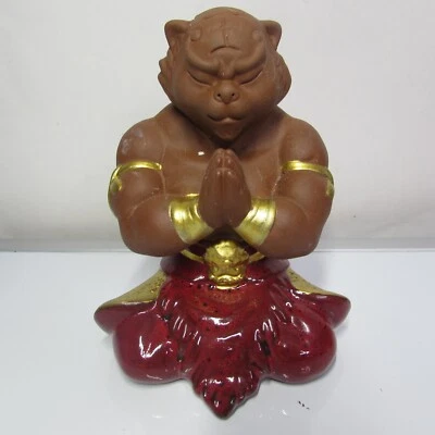 Feng Shui Animal Estatua Salones Decoraciones Meditación Tigre Estatuilla Decoración Foto 1 de 4