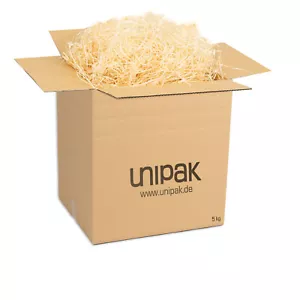 Bio Holzwolle Fichte 1-15kg unbehandelt, sehr hell, für Deko, Tier, Pflanzen - Bild 1 von 3