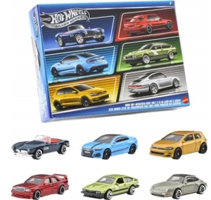 HOT WHEELS SILVER SERIES Euro Style Multipack set of 6 cars JBY79 - Bild 1 von 2
