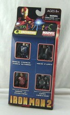 Marvel Minimates IRON MAN 2 BATTLE TACTICS C2E2 Exclusive Set 2010 Tony Stark