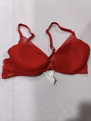 Chantelle Womens Red Colored Padded Bra Size 34B - Image 1 of 4