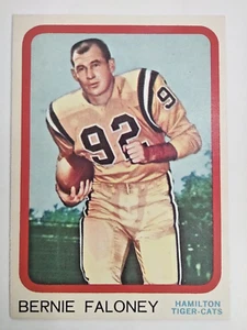 1963 Topps CFL #30 Bernie Faloney Hamilton Tiger-Katzen - Bild 1 von 19