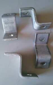 Unistrut "Z" Fitting 2-Hole (2-1/8") Stainless (2pcs) - Picture 1 of 3