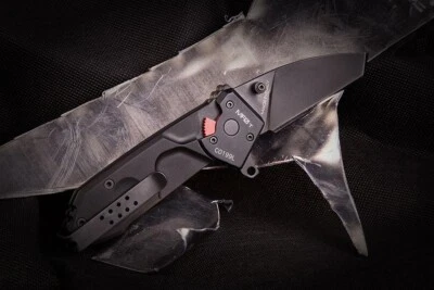 Cuchillo Plegable Extrema Ratio MF0 T 2.75" Bohler N690 Hoja de Acero Mango de Aluminio Foto 1 de 4