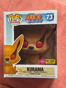 Funko Pop! Animación Naruto Shippuden Kurama flocado con protector de 0,5 mm tema candente - Imagen 1 de 7
