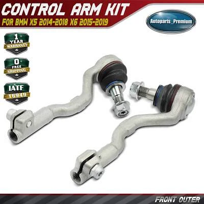 2 передних левых и правых внешних конца анкерного стержня для BMW X5 2014-2018 X6 2015-2019 - Изображение 1 из 4