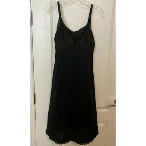 VINTAGE SHADOWLINE BLACK FULL SLIP - SIZE 32  (pdt) - Picture 1 of 6