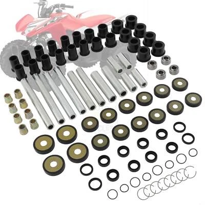 Kits de eje de buje de brazo en A delantero/trasero superior/inferior para Honda Rincon TRX680 TRX650 Foto 1 de 4
