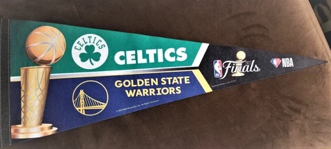 2022 NBA Finals Pennant Duel Team Boston Celtics Golden State Warriors FREESHIP Cover