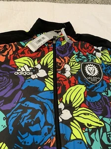 Adidas Orlando City Soccer Travel Jacket Size Medium New With $75 Tag - Picture 1 of 2