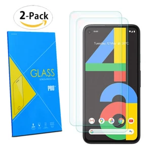 2 x 100% Originale Vetro Temperato Proteggi Schermo Cover Per Google Pixel 4a 4G - Picture 1 of 3