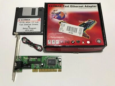 Scheda Ethernet EDIMAX Fast Ethernet Adapter 10/100Mbps PCI - Immagine 1 di 4